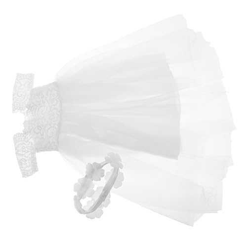 FUNOMOCYA Elegantes Puppenbrautkleid für Dolls Spitzen und Bandakzente Verarbeitung Prinzessinnen Tutu Kleid Sammlerstück und für Modepuppen Fans FUNOMOCYA Elegantes Puppenbrautkleid für Dolls Spitzen und Bandakzente Verarbeitung Prinzessinnen Tutu Kleid Sammlerstück und für Modepuppen Fans von FUNOMOCYA