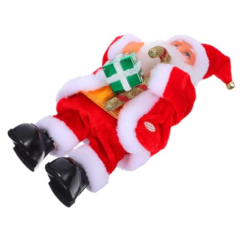FUNOMOCYA Elektrische Weihnachtsmann-Puppe mit Musik und Beweglichen Teilen Festliche Weihnachtsdeko für Spielerisches Weihnachtsmann Handlichen Geschenkset ohne Batterien FUNOMOCYA Elektrische Weihnachtsmann-Puppe mit Musik und Beweglichen Teilen Festliche Weihnachtsdeko für Spielerisches Weihnachtsmann Handlichen Geschenkset ohne Batterien von FUNOMOCYA