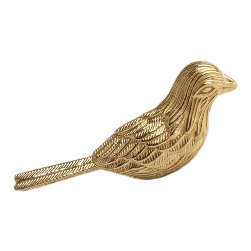 FUNOMOCYA Elster-Ornament aus Messing Messing-Vogelstatue Kommode Stand lebendig Tiere Kugeln dekorative Vogelfigur Einfachheit Vogelfigur Desktop-Vogelfigur Vogelfigur dekorativ Golden FUNOMOCYA Elster-Ornament aus Messing Messing-Vogelstatue Kommode Stand lebendig Tiere Kugeln dekorative Vogelfigur Einfachheit Vogelfigur Desktop-Vogelfigur Vogelfigur dekorativ Golden von FUNOMOCYA