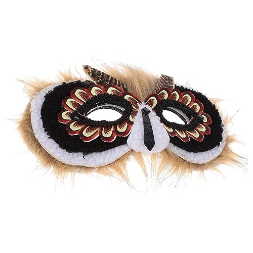 FUNOMOCYA Eulenmaske Tierdesign Party Maske für Kindergarten Cosplay Kostüm mit Realistischem Look und Langlebigem Material für Halloween und Kindergeburtstag Feiern von FUNOMOCYA