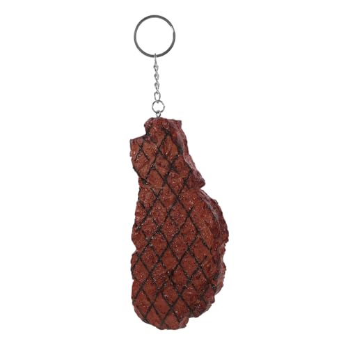 FUNOMOCYA Fake Food Modell Dekorativer und Praktischer Schlüsselhalter Originelles für Kochliebhaber und Sammler Einzigartige Handtaschen Accessoires von FUNOMOCYA