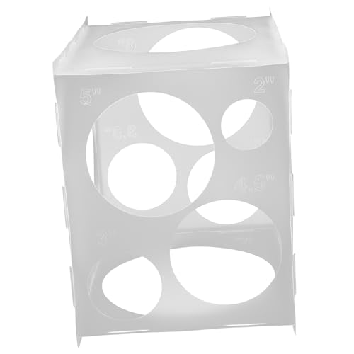 FUNOMOCYA Faltbare Ballonmaßbox mit Löchern Professionelles Messwerkzeug für Ballons Tragbar und Einfach zu Bedienen für Hochzeiten Geburtstage Shower und Festliche Dekorationen FUNOMOCYA Faltbare Ballonmaßbox mit Löchern Professionelles Messwerkzeug für Ballons Tragbar und Einfach zu Bedienen für Hochzeiten Geburtstage Shower und Festliche Dekorationen von FUNOMOCYA