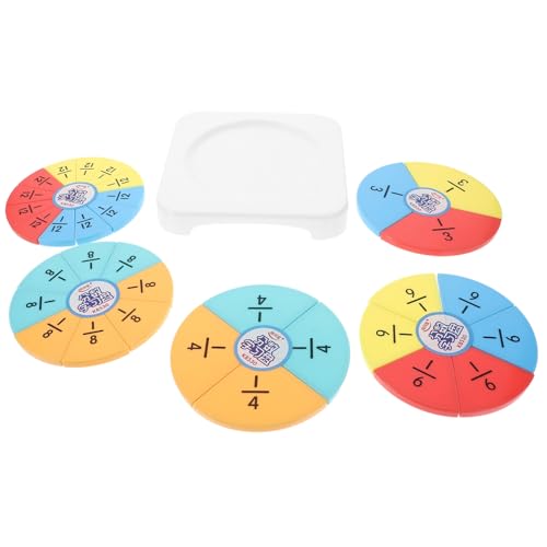 FUNOMOCYA Farbenfrohes Lernspielzeug Bruchteile Puzzle Pädagogische Fraction Puzzles für Vielseitige Rechenhilfe zum Bruchrechnen und Zählen Lernen Mathe Tool für Zufällige Farbe FUNOMOCYA Farbenfrohes Lernspielzeug Bruchteile Puzzle Pädagogische Fraction Puzzles für Vielseitige Rechenhilfe zum Bruchrechnen und Zählen Lernen Mathe Tool für Zufällige Farbe von FUNOMOCYA