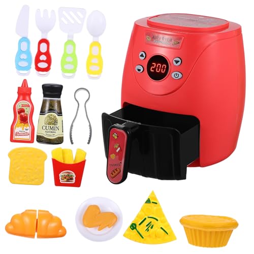 FUNOMOCYA Farbwechselnde Air Fryer Spielküche mit Farbwechselndem Spielessen Robustem Abs Material Fördert Feinmotorik und Problemlösung Kindgerechtes Kochspielzeug für Geburtstagsgeschenke FUNOMOCYA Farbwechselnde Air Fryer Spielküche mit Farbwechselndem Spielessen Robustem Abs Material Fördert Feinmotorik und Problemlösung Kindgerechtes Kochspielzeug für Geburtstagsgeschenke von FUNOMOCYA