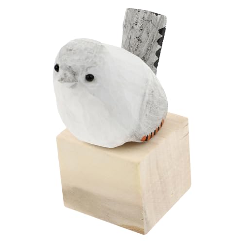 FUNOMOCYA Gartendeko Vogel Figur Holz Vogelmodell Aus Holz Heimdekoration Schreibtischdekoration FUNOMOCYA Gartendeko Vogel Figur Holz Vogelmodell Aus Holz Heimdekoration Schreibtischdekoration von FUNOMOCYA