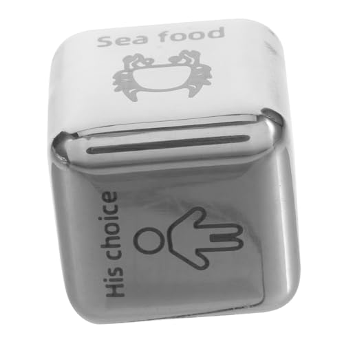 FUNOMOCYA Food Decision Dice für Lustiger Dinner Entscheider Würfel Cooles Essensspiel für Jubiläum Kreative Essensauswahl Wiederverwendbarer Mahlzeitenwürfel FUNOMOCYA Food Decision Dice für Lustiger Dinner Entscheider Würfel Cooles Essensspiel für Jubiläum Kreative Essensauswahl Wiederverwendbarer Mahlzeitenwürfel von FUNOMOCYA