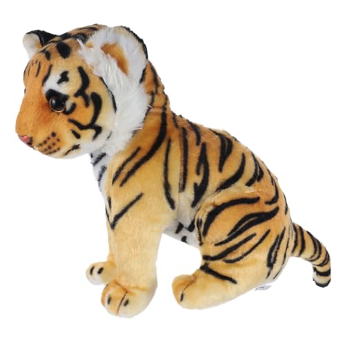 FUNOMOCYA Gelbes Baumwoll Tiger Kuscheltier Plüschtier für Zuhause Weiches Niedliches Baumwollstofftier als Liebevolles und Dekorativer Anhänger FUNOMOCYA Gelbes Baumwoll Tiger Kuscheltier Plüschtier für Zuhause Weiches Niedliches Baumwollstofftier als Liebevolles und Dekorativer Anhänger von FUNOMOCYA