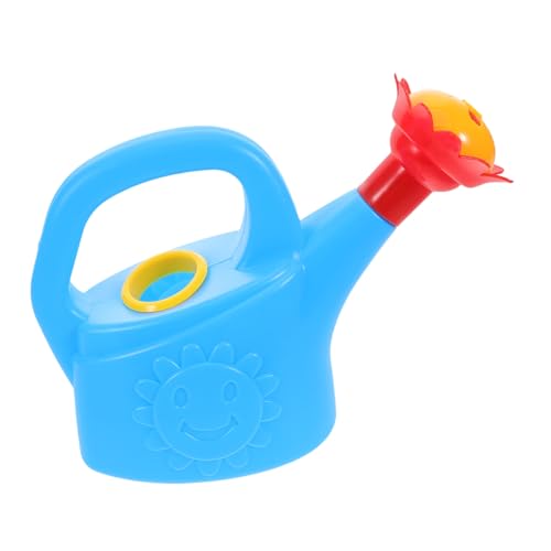 FUNOMOCYA Gießkanne aus Kunststoff Leichtes Tragbares Badespielzeug mit Sprühfunktion für Jungen und Mädchen für Bad Strand Garten und Wasseraktivitäten Sicheres Material Hellblau von FUNOMOCYA