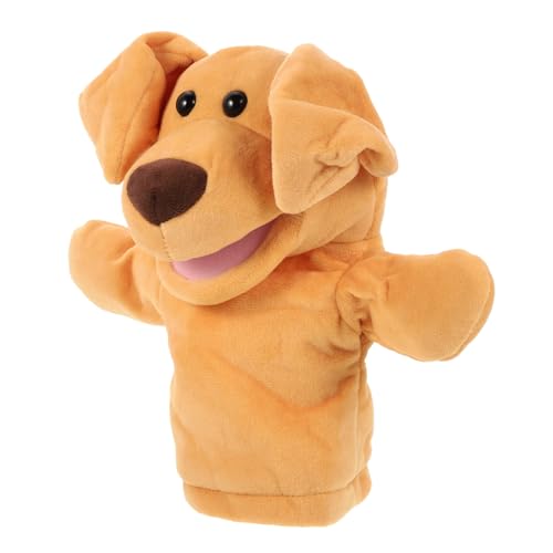 FUNOMOCYA Große Plüsch handpuppe Hund mit Beweglichem Mund Weiches Tier Pädagogische Handpuppe zum Geschichtenerzählen und Rollenspiel für Vorschulkinder und Familienaktivitäten FUNOMOCYA Große Plüsch handpuppe Hund mit Beweglichem Mund Weiches Tier Pädagogische Handpuppe zum Geschichtenerzählen und Rollenspiel für Vorschulkinder und Familienaktivitäten von FUNOMOCYA