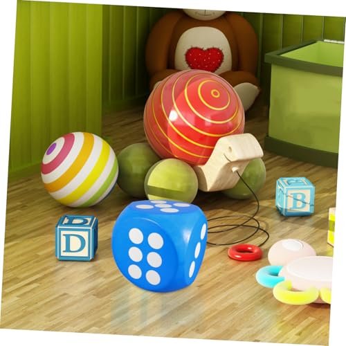 FUNOMOCYA Großer Schaumstoffwürfel Extra Groß für Party Spiele Klassenzimmer Aktivitäten Lernspielzeug Drinnen Draußen Vielseitig Ab Jahren von FUNOMOCYA