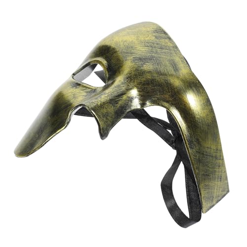 FUNOMOCYA Halbgesichtsmaske Halloween Vintage Einäugige Maske Tragbar Multifunktionale Party Dekoration Für Maskerade Cosplay Fest FUNOMOCYA Halbgesichtsmaske Halloween Vintage Einäugige Maske Tragbar Multifunktionale Party Dekoration Für Maskerade Cosplay Fest von FUNOMOCYA