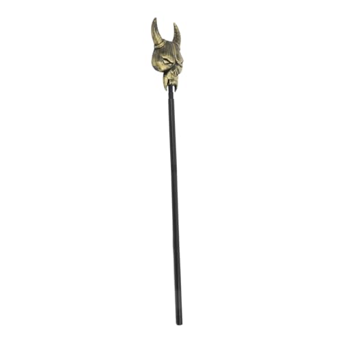 FUNOMOCYA Halloween Cosplay Gehstock mit Totenkopfgriff Abs Handstab als Gruseliges Party Accessoire und Fotorequisite Ergonomisch Leicht Stabil für Kostüm und Dekoration FUNOMOCYA Halloween Cosplay Gehstock mit Totenkopfgriff Abs Handstab als Gruseliges Party Accessoire und Fotorequisite Ergonomisch Leicht Stabil für Kostüm und Dekoration von FUNOMOCYA