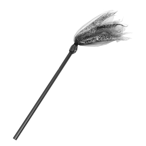 FUNOMOCYA Halloween Hexenbesen Cosplay Requisit aus Leichtem Material Langlebig und Sicher für Halloween Partys Authentisches Hexenkostüm Zubehör in Schwarz FUNOMOCYA Halloween Hexenbesen Cosplay Requisit aus Leichtem Material Langlebig und Sicher für Halloween Partys Authentisches Hexenkostüm Zubehör in Schwarz von FUNOMOCYA