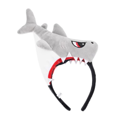 FUNOMOCYA Halloween Stirnband Shark Headwear für Erwachsene Lustiges Meeresräuber Kostüm Partyzubehör Robustes Material Vielseitig für Karneval Fasching und Themenpartys Geeignet FUNOMOCYA Halloween Stirnband Shark Headwear für Erwachsene Lustiges Meeresräuber Kostüm Partyzubehör Robustes Material Vielseitig für Karneval Fasching und Themenpartys Geeignet von FUNOMOCYA