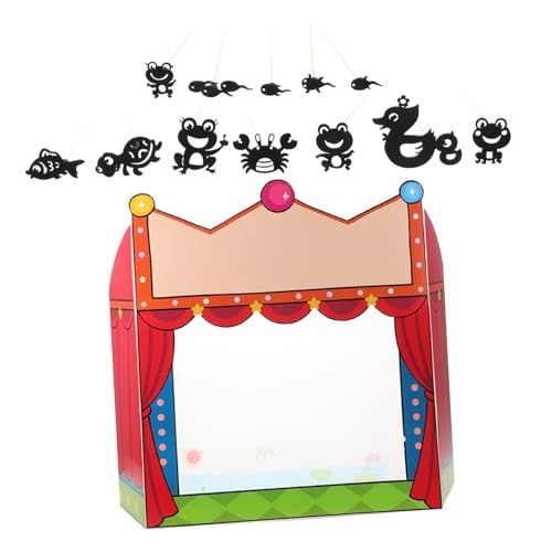 FUNOMOCYA Handgefertigtes DIY Schattenpuppen Traditionelles Chinesisches Puppentheater Kreatives Theater für Kultur und Teamwork von FUNOMOCYA