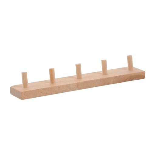 FUNOMOCYA Haus Kleiderbügel aus Holz mit Haken für Puppenhaus Miniaturen Langlebige und Dekorative Möbelaccessoires für Realistische Puppenhausgestaltung FUNOMOCYA Haus Kleiderbügel aus Holz mit Haken für Puppenhaus Miniaturen Langlebige und Dekorative Möbelaccessoires für Realistische Puppenhausgestaltung von FUNOMOCYA