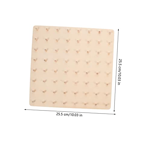 FUNOMOCYA Holz Geoboard Lernspielzeug für Montessori Pädagogisches Puzzle aus Hochwertigem Holz Hand Auge koordination und Kreativem Denken Großes für Vorschule und Kindergarten von FUNOMOCYA