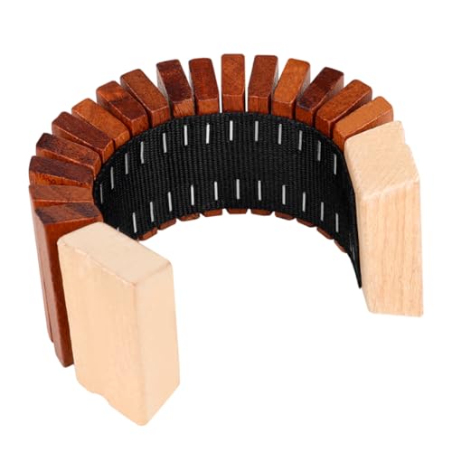 FUNOMOCYA Holz Klatschinstrument aus Natürlichem Holz Leichtes Percussion für Anfänger und Vorschulkinder Handliches Musikalisches Lerninstrument für Kindergarten und Musikunterricht FUNOMOCYA Holz Klatschinstrument aus Natürlichem Holz Leichtes Percussion für Anfänger und Vorschulkinder Handliches Musikalisches Lerninstrument für Kindergarten und Musikunterricht von FUNOMOCYA