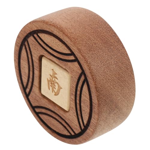 FUNOMOCYA Holz Mahjong Würfelset Robuste Kleine Spielwürfel für Mahjong für Partys und Gesellige Runden aus Hochwertigem Holz Langlebig und Handlich von FUNOMOCYA