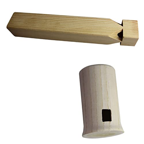FUNOMOCYA Holz Musikspielzeug Pädagogische Flöten und Pfeifen für Fördert die Lungenkapazität für Jungen und Mädchen Sicher und Zufällige Auswahl von FUNOMOCYA