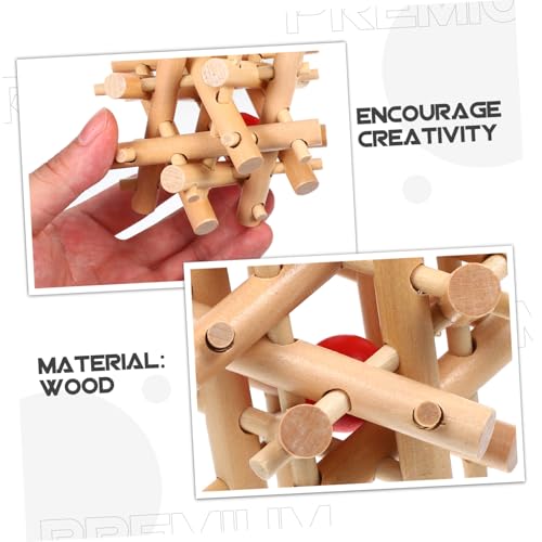 FUNOMOCYA Holz Puzzle und Erwachsene Pädagogisches Motorikspielzeug aus Natürlichem Holz Fördert Logisches Denken Hand Auge koordination Kreatives Lösen und Frühkindliche Entwicklung FUNOMOCYA Holz Puzzle und Erwachsene Pädagogisches Motorikspielzeug aus Natürlichem Holz Fördert Logisches Denken Hand Auge koordination Kreatives Lösen und Frühkindliche Entwicklung von FUNOMOCYA