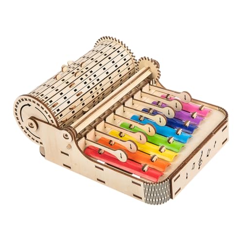 FUNOMOCYA Holz Xylophon für DIY Percussion Instrument Musikalischen und Farbensensibilisierung Geeignet für Kleinkinder und Vorschulkinder von FUNOMOCYA