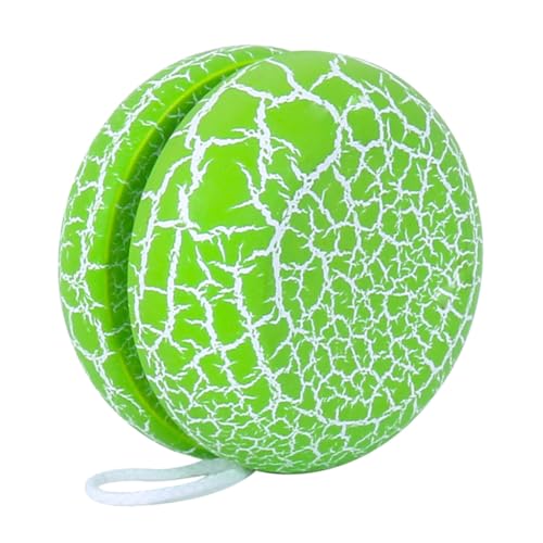 FUNOMOCYA Holz Yoyo mit Lebendigem Rissdesign Tragbar und Farblich Sortiert Fördert Handgelenkskraft und Farberkennung für Ab Jahren Robustes Holzmaterial für Jungen und Mädchen von FUNOMOCYA