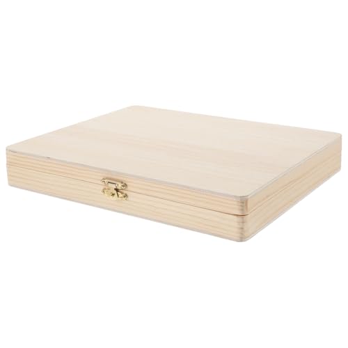 FUNOMOCYA Holz objektträgerbox für Mikroskop objektträger Elegantes Design Praktischer Aufbewahrungskoffer für Schule Labor und Bildungszwecke Robust und Übersichtlich von FUNOMOCYA