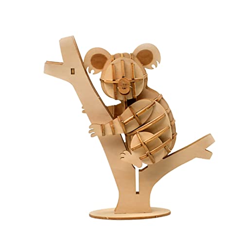 FUNOMOCYA Holzpuzzle Koala Kinderpuzzle DIY Holzmodell Pädagogisch Fördernd Handgefertigt für Jungen und Mädchen FUNOMOCYA Holzpuzzle Koala Kinderpuzzle DIY Holzmodell Pädagogisch Fördernd Handgefertigt für Jungen und Mädchen von FUNOMOCYA