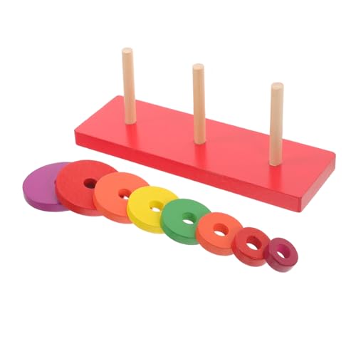 FUNOMOCYA Holzpuzzle Stapelturm Bunt Montessori Lernspielzeug für Ab Jahren Stabile Bauweise Fördert Farb und Größenerkennung Kreativität und Hand Auge Koordination FUNOMOCYA Holzpuzzle Stapelturm Bunt Montessori Lernspielzeug für Ab Jahren Stabile Bauweise Fördert Farb und Größenerkennung Kreativität und Hand Auge Koordination von FUNOMOCYA