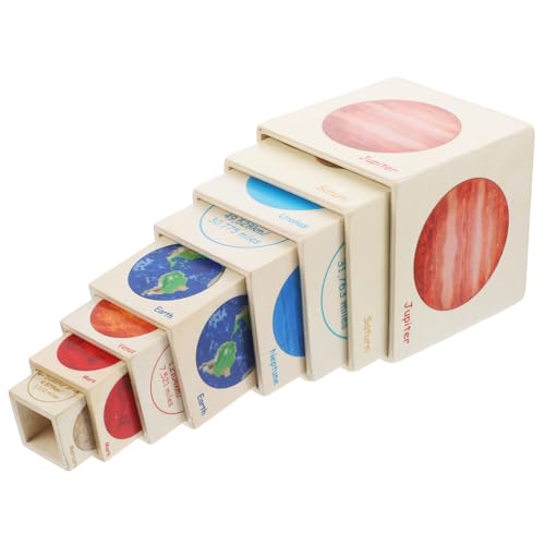FUNOMOCYA Holzspielzeug Planetenwürfel Lernspielzeug Montessori Pädagogisch Kreativ für Jungen und Mädchen Geschenk Geburtstagsgeschenk FUNOMOCYA Holzspielzeug Planetenwürfel Lernspielzeug Montessori Pädagogisch Kreativ für Jungen und Mädchen Geschenk Geburtstagsgeschenk von FUNOMOCYA
