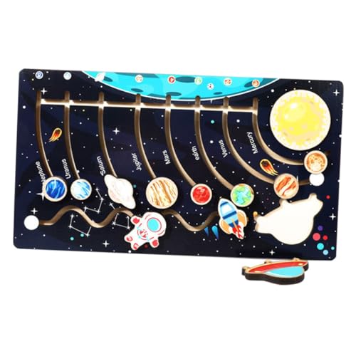 FUNOMOCYA Holzspielzeug Sonnensystem Puzzle für Ab Jahren Bewegliches Teiliges Planeten Puzzle Pädagogisches Lernspielzeug Motorik Kognition und Teamfähigkeit FUNOMOCYA Holzspielzeug Sonnensystem Puzzle für Ab Jahren Bewegliches Teiliges Planeten Puzzle Pädagogisches Lernspielzeug Motorik Kognition und Teamfähigkeit von FUNOMOCYA