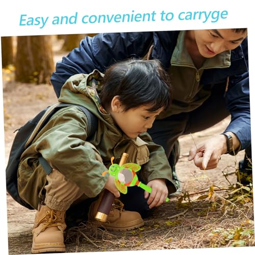 FUNOMOCYA Insektenbeobachtungsset Tragbarer Insektenkäfig mit Lupe und Pinzette für Outdoor Entdeckung Schmetterlingskäfig mit Großem Öffnungsdesign Leicht und Praktisch FUNOMOCYA Insektenbeobachtungsset Tragbarer Insektenkäfig mit Lupe und Pinzette für Outdoor Entdeckung Schmetterlingskäfig mit Großem Öffnungsdesign Leicht und Praktisch von FUNOMOCYA