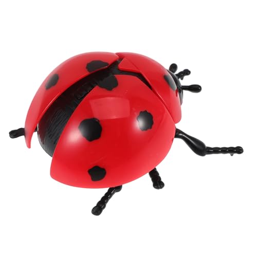 FUNOMOCYA Interaktives Marienkäfer aus Robustem Kunststoff Kleines Aufziehspielzeug mit Kopf Schwanzbewegung Kognitives Lernspielzeug für Partygeschenk und Tragbarer Spaß FUNOMOCYA Interaktives Marienkäfer aus Robustem Kunststoff Kleines Aufziehspielzeug mit Kopf Schwanzbewegung Kognitives Lernspielzeug für Partygeschenk und Tragbarer Spaß von FUNOMOCYA