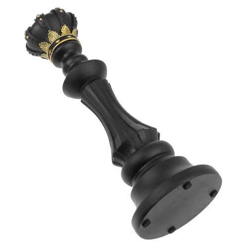 FUNOMOCYA Internationaler Schach König Dekofigur aus Hochwertigem Resin Mittlere Elegante Büro und Wohnraumdekoration für Schachspieler Stilvolles Ornament FUNOMOCYA Internationaler Schach König Dekofigur aus Hochwertigem Resin Mittlere Elegante Büro und Wohnraumdekoration für Schachspieler Stilvolles Ornament von FUNOMOCYA
