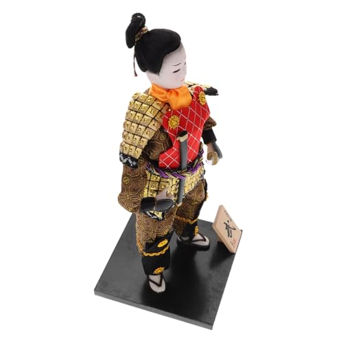 FUNOMOCYA Japanische Samurai Ninja Dekofigur Handgefertigte Japanische Desktop Ornament Authentisches Japanisches für Japanisch Gestaltete Wohnräume von FUNOMOCYA