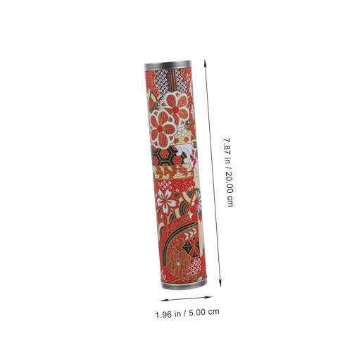 FUNOMOCYA Japanisches Kaleidoskop mit Metallabdeckung Klassisches Kinderspielzeug aus Spezialpapier Buntes Farbmuster Handlich und Robust Geschenk für Erwachsene Zufällige Zufällige Farbe von FUNOMOCYA