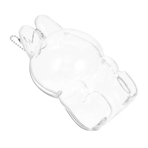 FUNOMOCYA Kleine Transparente Puppenschutzbox Staubdichte Tragbare Schutzhülle Verschleißfest Leicht für Sammeln Reisen und Fotografie Vielseitiger Schutz für Figuren von FUNOMOCYA