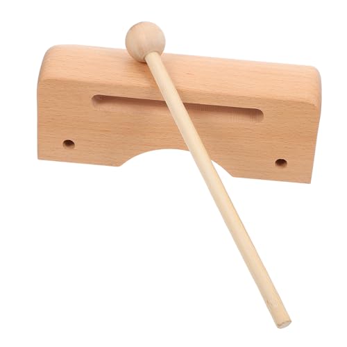 FUNOMOCYA Klöppel Mit Hohem Und Tiefem Ton Musikinstrument Musikspielzeug Musik Rhythmusblock Freizeitspielzeug Percussion Rhythmusblock Einfaches Schlaginstrument Kinderinstrument von FUNOMOCYA