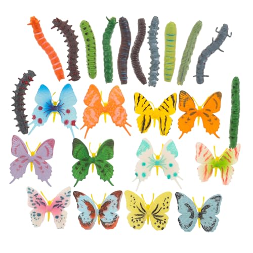FUNOMOCYA Kognitives Für Die Frühe Bildung Bugs Figuren Insektenmodelle Kleine Tierfiguren Kognitive Insektenspielzeug Kinderspielzeug Mit Insektenmotiven Plastik von FUNOMOCYA