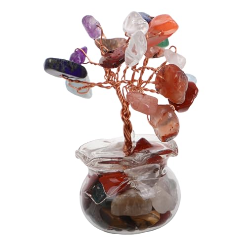 FUNOMOCYA Kristall-Bonsai-Baum- Für Wohnzimmer Kristallpflanze Feng Shui Geldbaumpflanze Für Den Innenbereich Chakra- Heimdekorationsobjekt FUNOMOCYA Kristall-Bonsai-Baum- Für Wohnzimmer Kristallpflanze Feng Shui Geldbaumpflanze Für Den Innenbereich Chakra- Heimdekorationsobjekt von FUNOMOCYA