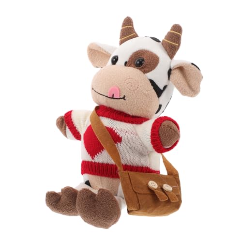 FUNOMOCYA Kuhpuppe Cartoon-Kuh-Ornamente Tierpuppe ausgestopftes Cartoon- Kuhzubehör Kuh Stofftier groß kleine ausgestopfte Kuh Kuhformpuppe Jahr der Kuhfigur Kuhstopftier Plüsch FUNOMOCYA Kuhpuppe Cartoon-Kuh-Ornamente Tierpuppe ausgestopftes Cartoon- Kuhzubehör Kuh Stofftier groß kleine ausgestopfte Kuh Kuhformpuppe Jahr der Kuhfigur Kuhstopftier Plüsch von FUNOMOCYA