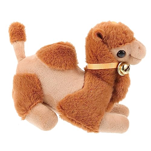 FUNOMOCYA Kuscheliges Kamel Plüschtier mit Weicher Füllung Niedliches Kamel Stofftier Anhänger für Rucksack Dekoratives und Robustes Kuscheltier FUNOMOCYA Kuscheliges Kamel Plüschtier mit Weicher Füllung Niedliches Kamel Stofftier Anhänger für Rucksack Dekoratives und Robustes Kuscheltier von FUNOMOCYA