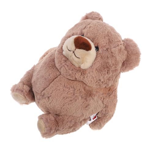 FUNOMOCYA Kuscheliges Plüschtier Braunbär Weiches Hautfreundliches Stofftier mit Baumwollfüllung Niedliche Cartoon Dekoration für Kinderzimmer Sofa Auto und Geschenkidee FUNOMOCYA Kuscheliges Plüschtier Braunbär Weiches Hautfreundliches Stofftier mit Baumwollfüllung Niedliche Cartoon Dekoration für Kinderzimmer Sofa Auto und Geschenkidee von FUNOMOCYA