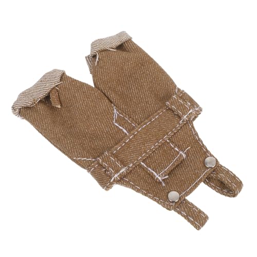 FUNOMOCYA Kuscheltier Bär Latzhose Mini Jumpsuit für Puppen Niedliche Kawaii Tierbekleidung zum Anziehen Sammler Outfit für Kleine Stofftiere FUNOMOCYA Kuscheltier Bär Latzhose Mini Jumpsuit für Puppen Niedliche Kawaii Tierbekleidung zum Anziehen Sammler Outfit für Kleine Stofftiere von FUNOMOCYA