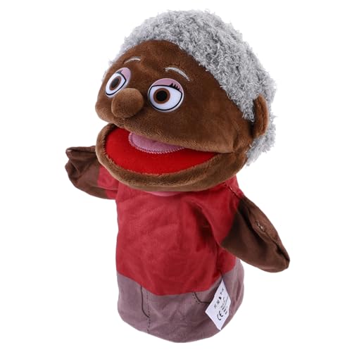 FUNOMOCYA Kuschelweiche Handpuppe Großmutter aus Plüsch Leuchtend Pädagogisches Familienmitglied Interaktives Geschichtenerzählen und Rollenspiele FUNOMOCYA Kuschelweiche Handpuppe Großmutter aus Plüsch Leuchtend Pädagogisches Familienmitglied Interaktives Geschichtenerzählen und Rollenspiele von FUNOMOCYA