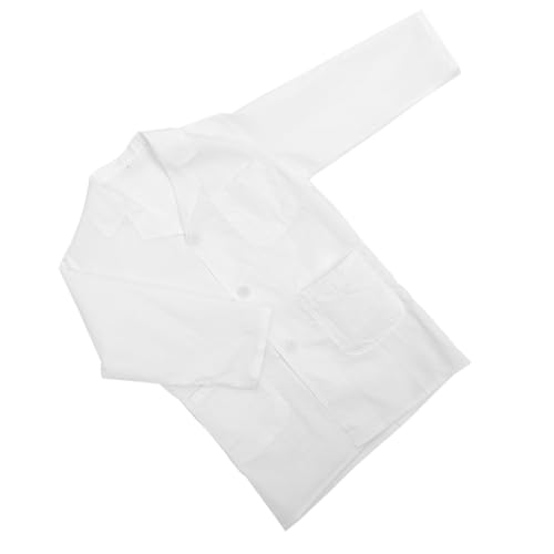 FUNOMOCYA Laborkittel Weiß Langarm Waschbarer Unisex Arztkittel für Jungen Mädchen Kinderkostüm für Rollenspiel Wissenschaftler Kostüm für Geburtstag Party Kindergarten FUNOMOCYA Laborkittel Weiß Langarm Waschbarer Unisex Arztkittel für Jungen Mädchen Kinderkostüm für Rollenspiel Wissenschaftler Kostüm für Geburtstag Party Kindergarten von FUNOMOCYA