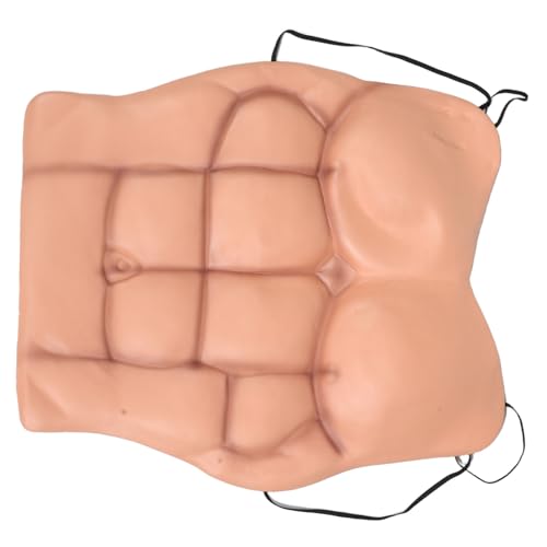 FUNOMOCYA Leichtes Fake Muscle Cosplay Kostüm mit Realistischem Brustmuskel Design Atmungsaktiv und Bequem für Festival und Halloween Events Witzige Muskel Requisite für Lustige FUNOMOCYA Leichtes Fake Muscle Cosplay Kostüm mit Realistischem Brustmuskel Design Atmungsaktiv und Bequem für Festival und Halloween Events Witzige Muskel Requisite für Lustige von FUNOMOCYA