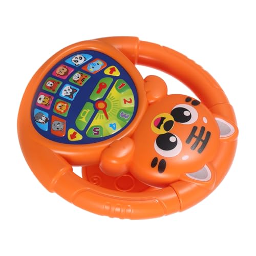 FUNOMOCYA Lenkradspielzeug für Junge Mädchen Interaktives Realistisch Gestaltetes Kinderlenkrad für Kinderwagen Pädagogisches zur Motorischer Fähigkeiten und Eltern-Junge Mädchen-Spiel FUNOMOCYA Lenkradspielzeug für Junge Mädchen Interaktives Realistisch Gestaltetes Kinderlenkrad für Kinderwagen Pädagogisches zur Motorischer Fähigkeiten und Eltern-Junge Mädchen-Spiel von FUNOMOCYA