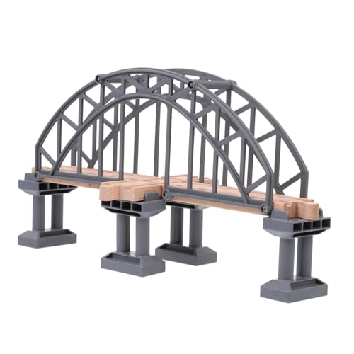 FUNOMOCYA Lernspielzeug Schienen Zubehör Plastik Zug Brücke Kreuzungs Bauteil Kompatibel mit Spielzeugeisenbahn für Kreatives Bauen und Kognitives FUNOMOCYA Lernspielzeug Schienen Zubehör Plastik Zug Brücke Kreuzungs Bauteil Kompatibel mit Spielzeugeisenbahn für Kreatives Bauen und Kognitives von FUNOMOCYA